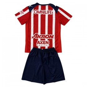 Jalkapallo Pelipaidat/Peliasut Chivas de Guadalajara Lasten Kotipelipaita 2025-26